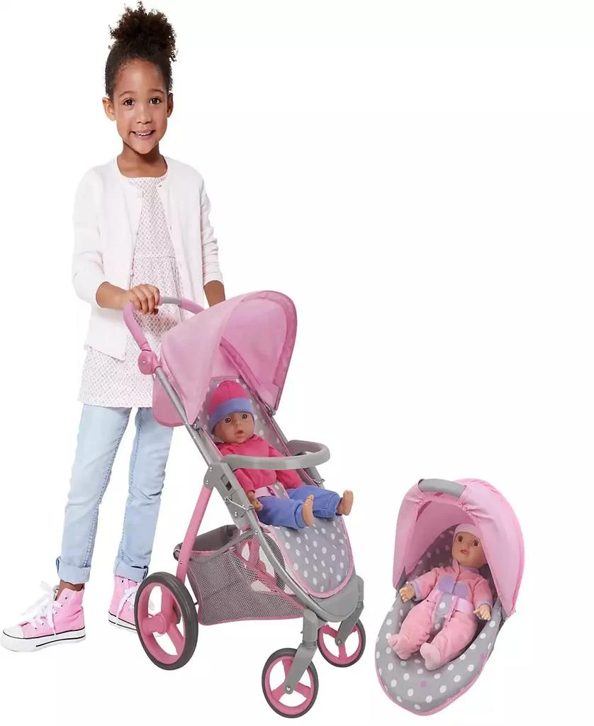 商品509|Crew - Cotton Candy Pink - Doll Travel System,价格¥365,第3张图片详细描述
