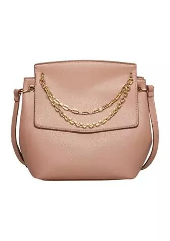 商品Anne Klein|Klein Flap Crossbody With Swag Chain,价格¥235,第1张图片