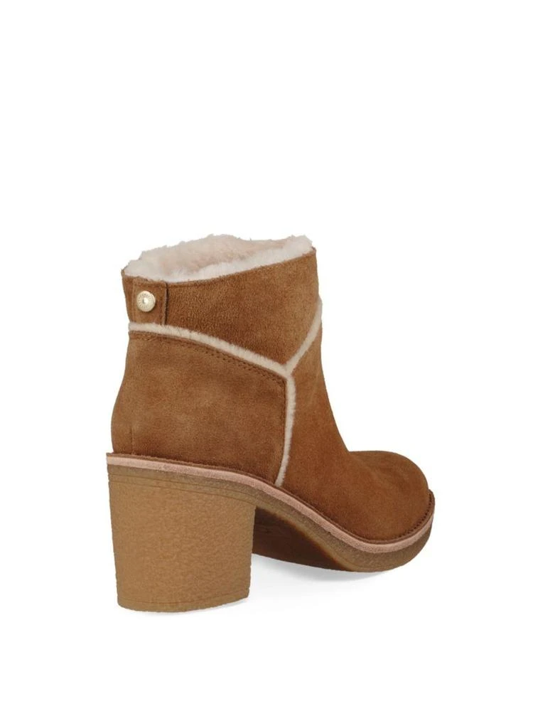 商品UGG|Kasen Block Heel Dyed Shearling Booties,价格¥450,第2张图片详细描述