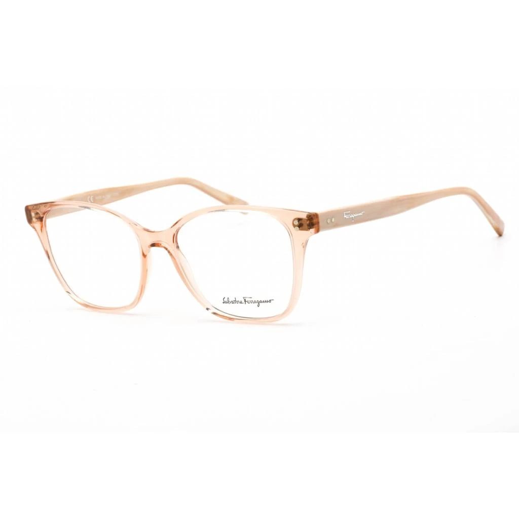 商品Salvatore Ferragamo|Salvatore Ferragamo Women's Eyeglasses - Trasparent Nude/Beige Marble | SF2912 219,价格¥490,第1张图片