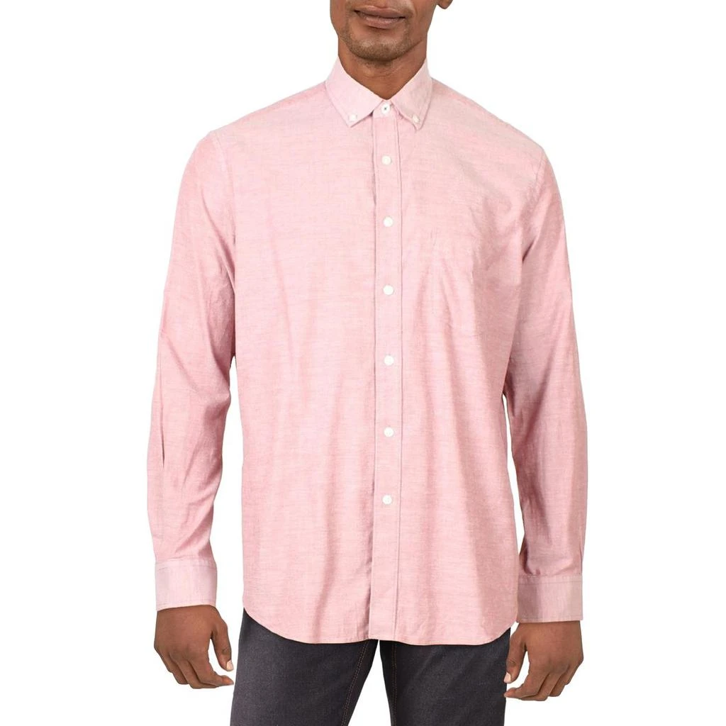 商品Club Room|Club Room Mens Stretch Long Sleeve Button-Down Shirt,价格¥77,第2张图片详细描述