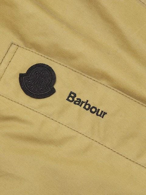 Barbour x Moncler Hooded Cotton Raincoat 商品