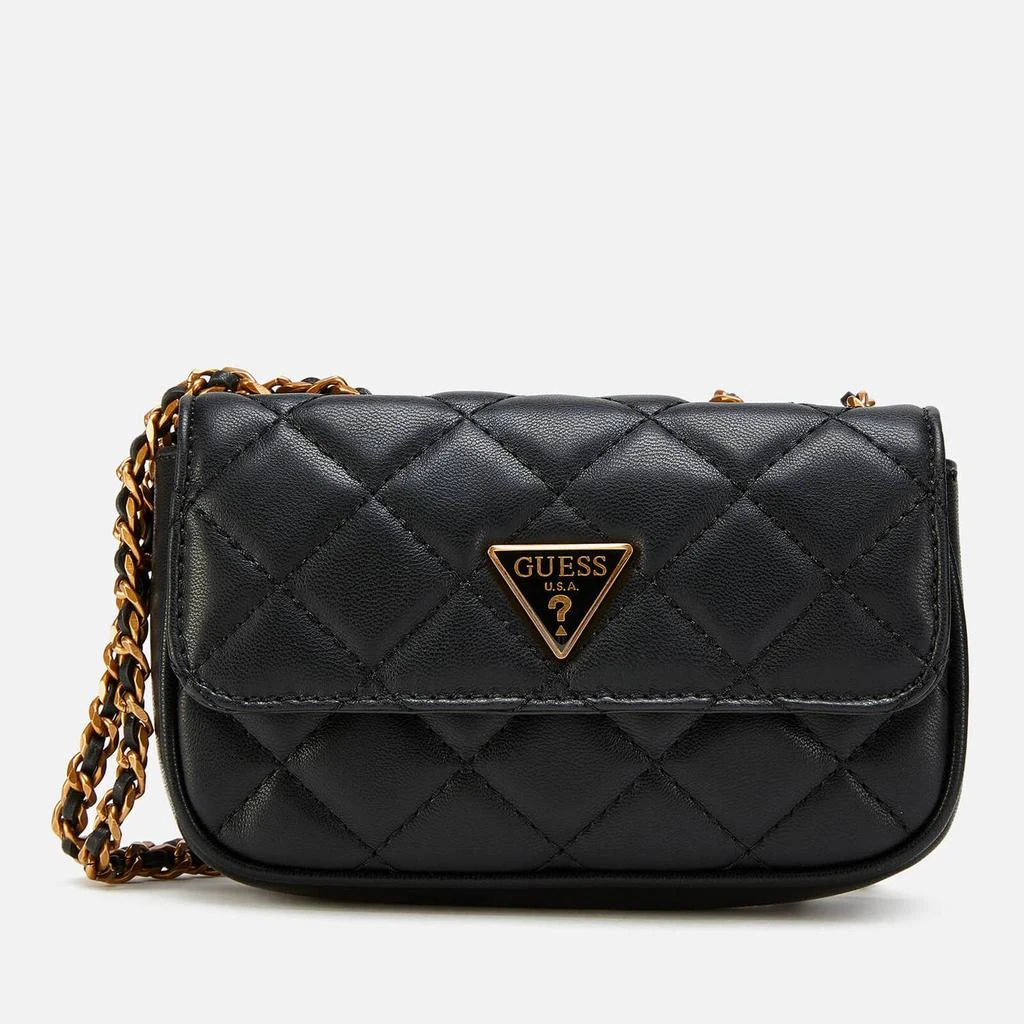 商品GUESS|Guess Women's Cessily Micro Mini Bag - Black,价格¥615,第1张图片