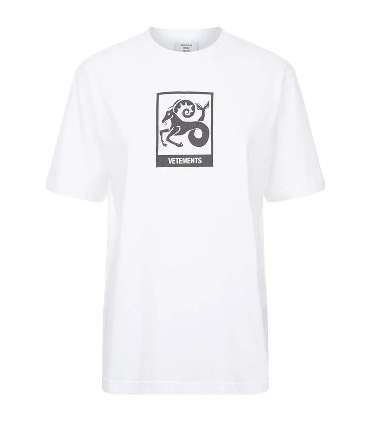 商品Vetements|Capricorn Horoscope T-Shirt,价格¥520,第1张图片