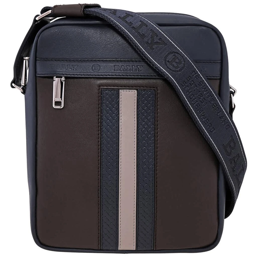 商品Bally|Bally Mens Holm Flat Leather Crossbody Bag,价格¥2691,第2张图片详细描述