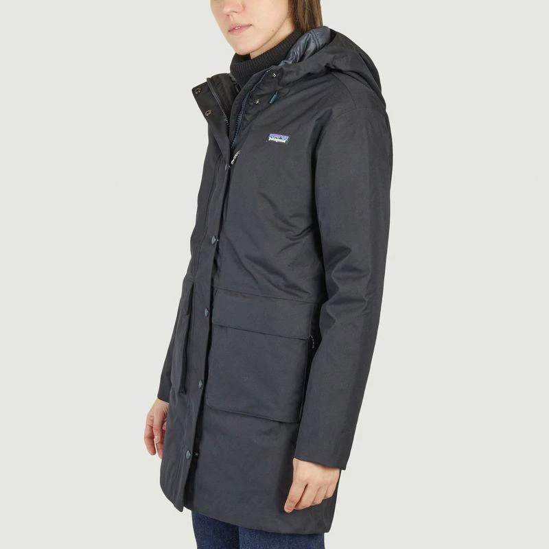 商品Patagonia|W\'s Pine Bank 3-in-1 parka   Pitch Blue PATAGONIA,价格¥4647,第2张图片详细描述