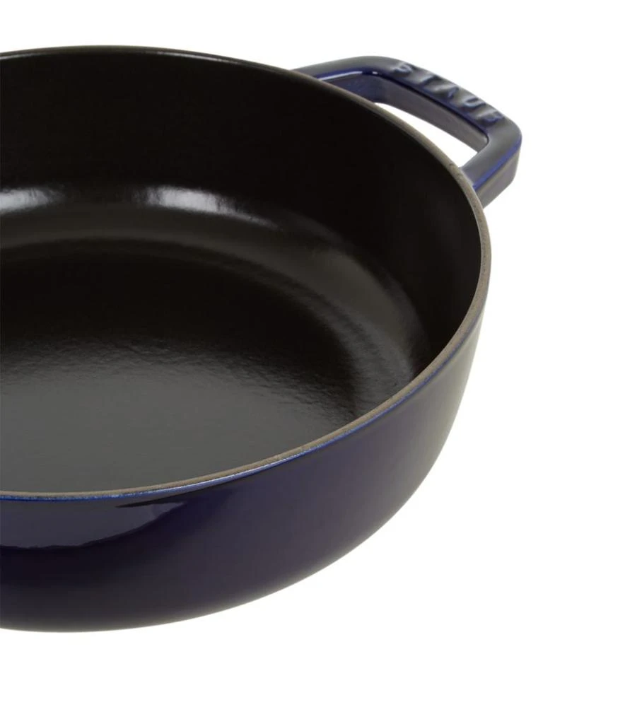 商品Staub|Blue Round Chistera Braiser Sauté Pan (24cm),价格¥2498,第2张图片详细描述