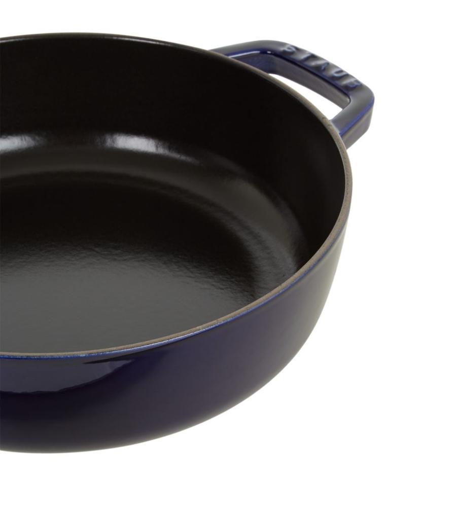 商品Staub|Blue Round Chistera Braiser Sauté Pan (24cm),价格¥2016,第4张图片详细描述
