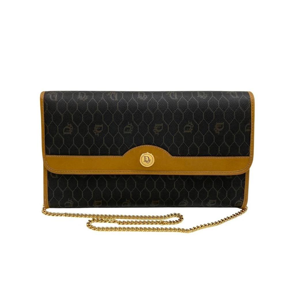 商品[二手商品] Dior|Dior Honeycomb  Canvas Shoulder Bag (Pre-Owned),价格¥4554,第1张图片