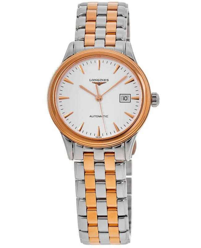 商品Longines|Longines Flagship Automatic 30mm White Dial Women's Watch L4.374.3.92.7,价格¥8952,第1张图片