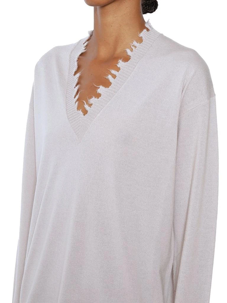 商品Uma Wang|Uma Wang Long Sleeved V-Neck Knitted Top,价格¥2761,第4张图片详细描述
