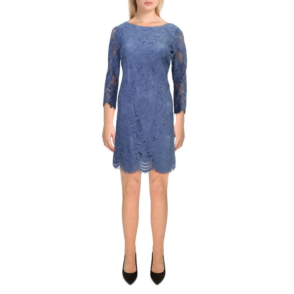 商品Vince Camuto|Vince Camuto Womens Lace Mini Shift Dress,价格¥182,第2张图片详细描述