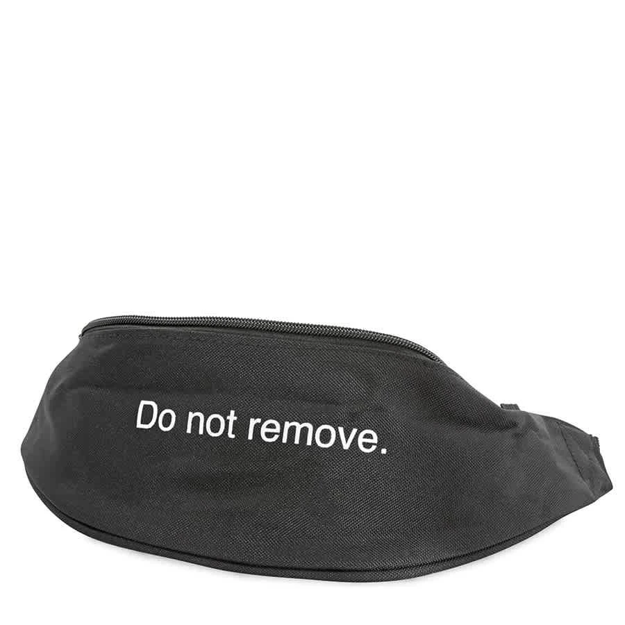 商品F.A.M.T.|Black Belt Bag "Do Not Remove",价格¥113,第1张图片