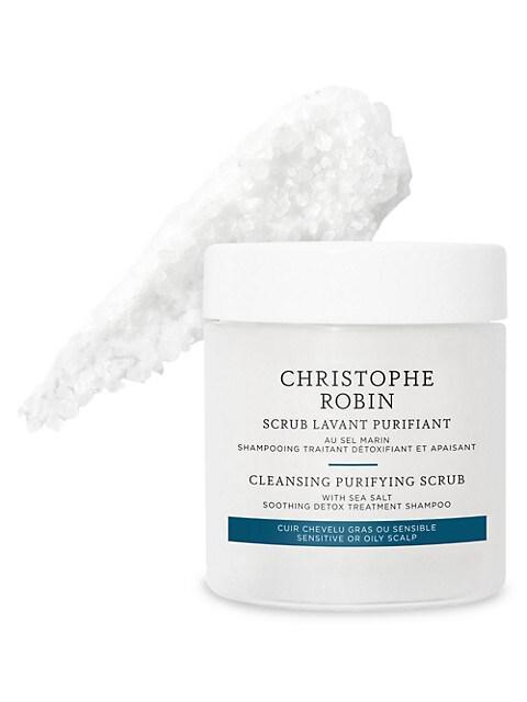 商品Christophe Robin|Cleansing Purifying Scrub with Sea Salt Travel,价格¥136,第4张图片详细描述