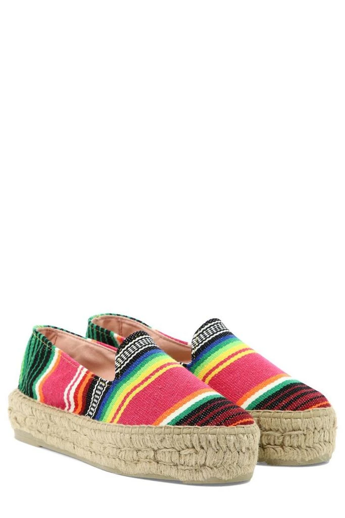 商品MANEBÍ|Manebí Striped Platform Slip-On Espadrilles,价格¥626,第3张图片详细描述