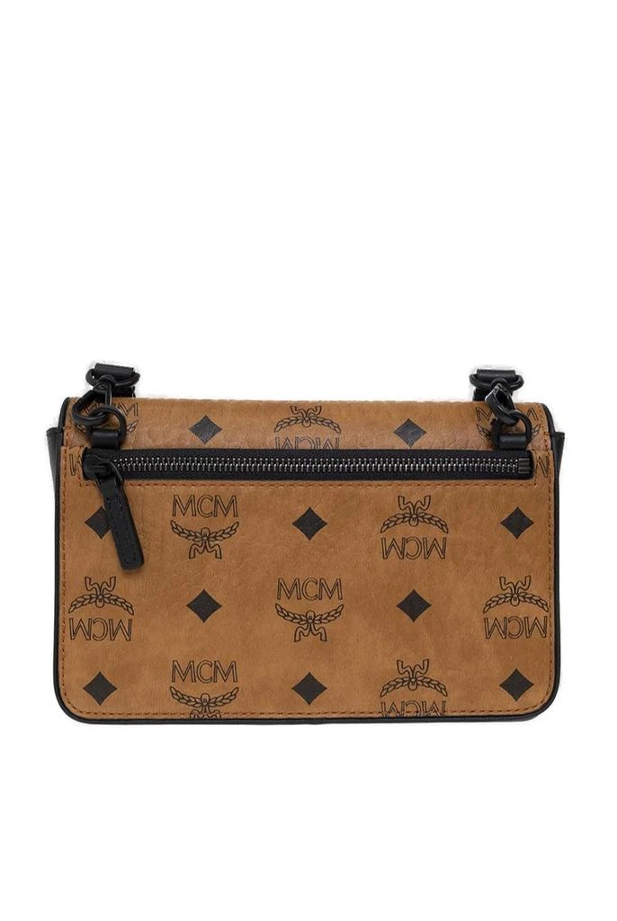 商品MCM|MCM Aren Logo Printed Camera Bag,价格¥3568,第2张图片详细描述