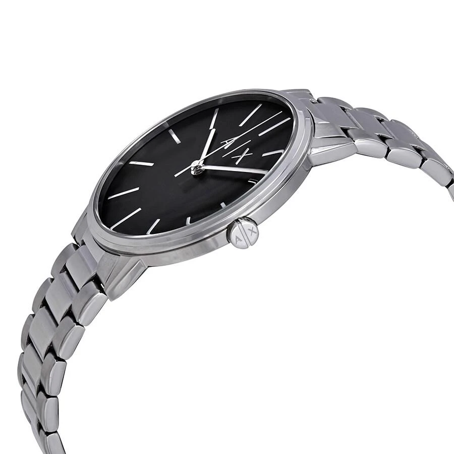商品Armani Exchange|Cayde Black Dial Men's Watch AX2700,价格¥585,第2张图片详细描述