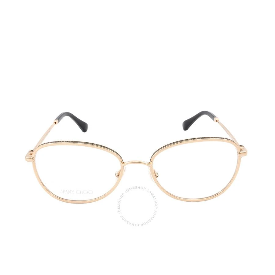 商品Jimmy Choo|Demo Round Ladies Eyeglasses JC229 0RHL 54,价格¥452,第1张图片