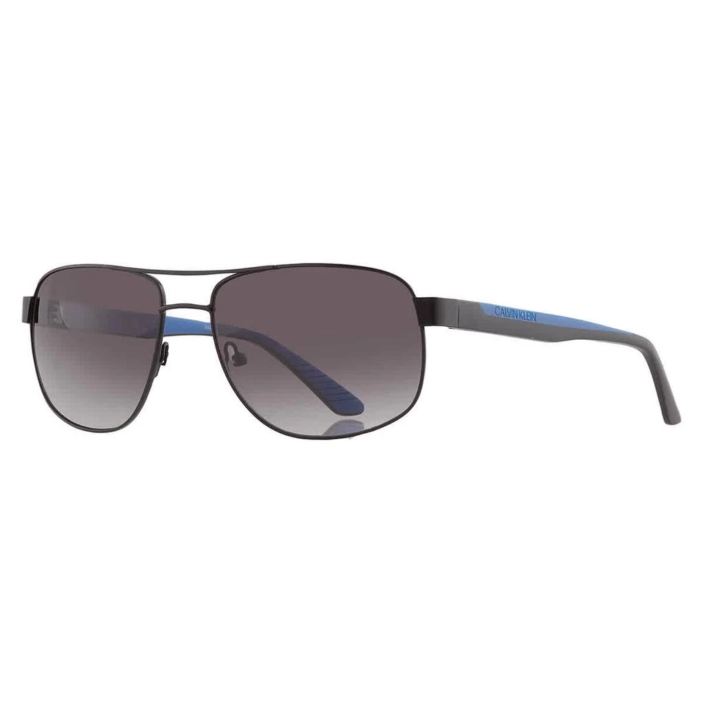 商品Calvin Klein|Blue Navigator Men's Sunglasses CK20319S 001 60,价格¥245,第3张图片详细描述