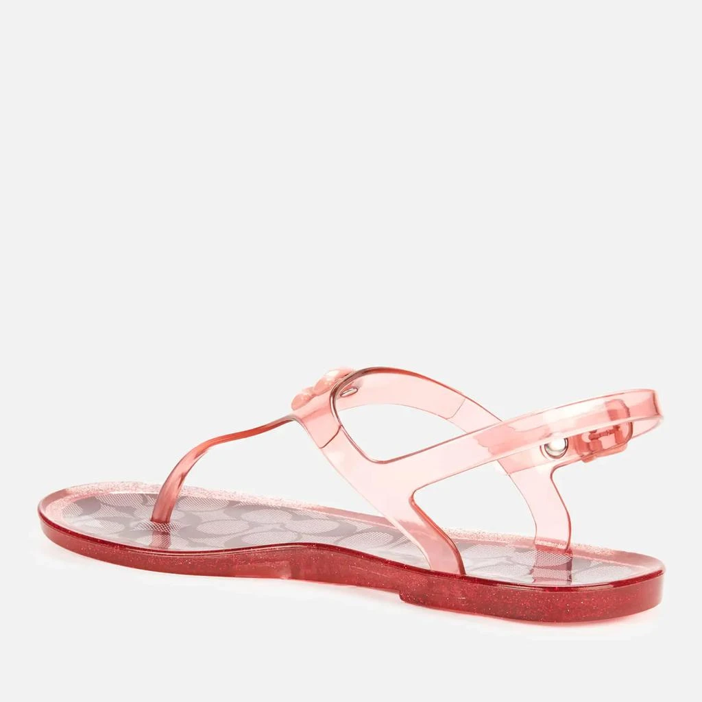 商品Coach|Coach Women's Natalee Rubber Jelly Sandals,价格¥418,第2张图片详细描述