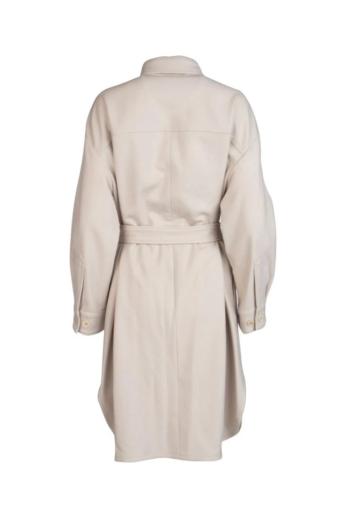 商品Brunello Cucinelli|Brunello Cucinelli Belted Coat,价格¥18540,第2张图片详细描述