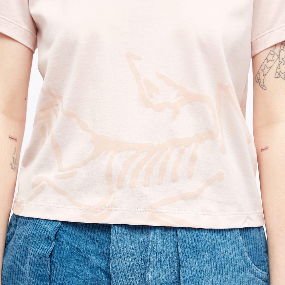 女式 始祖鸟 鸟印短款T恤商品第2张图片规格展示