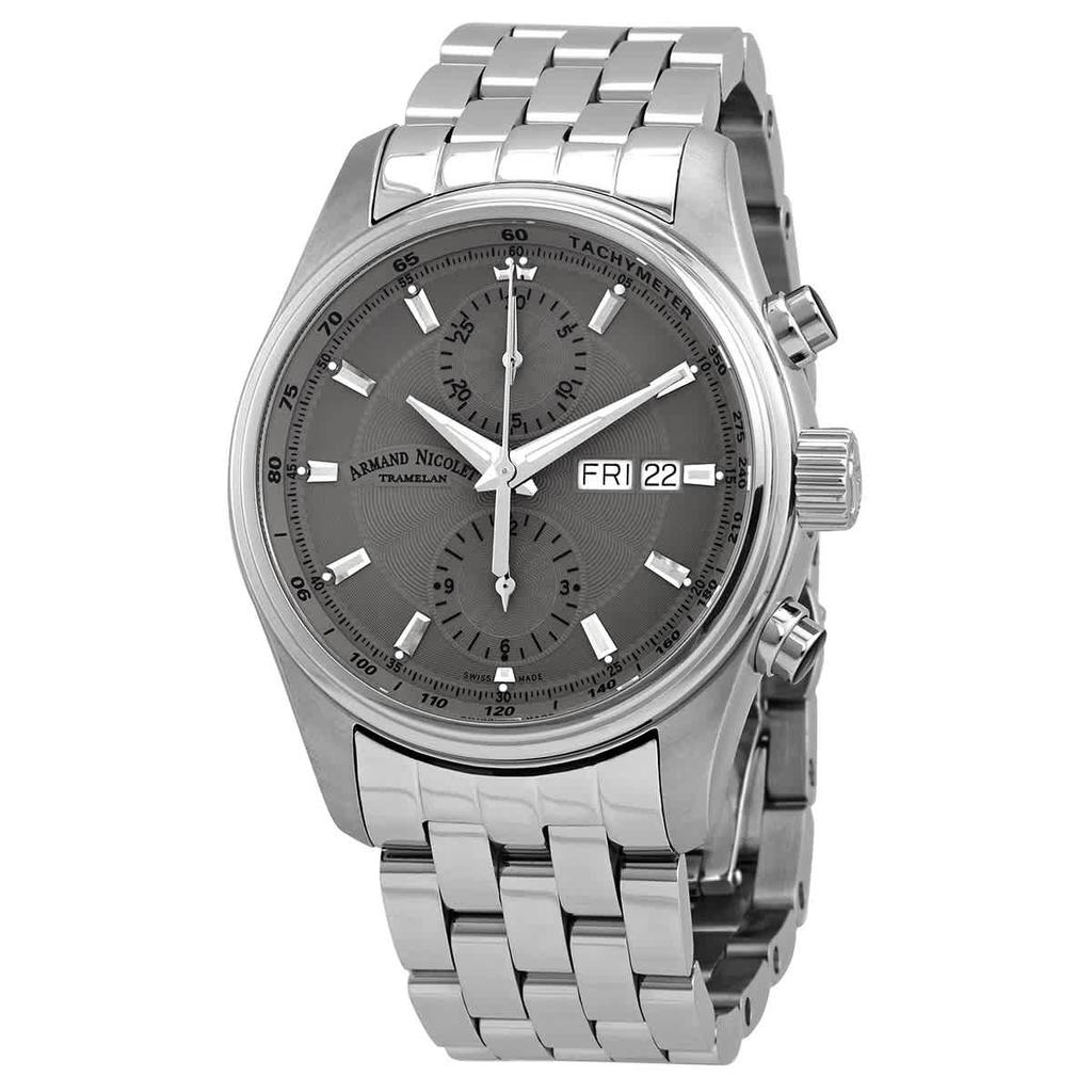 Armand Nicolet MH2 Mens Chronograph Automatic Watch A647A-GR-MA2640A商品第1张图片规格展示