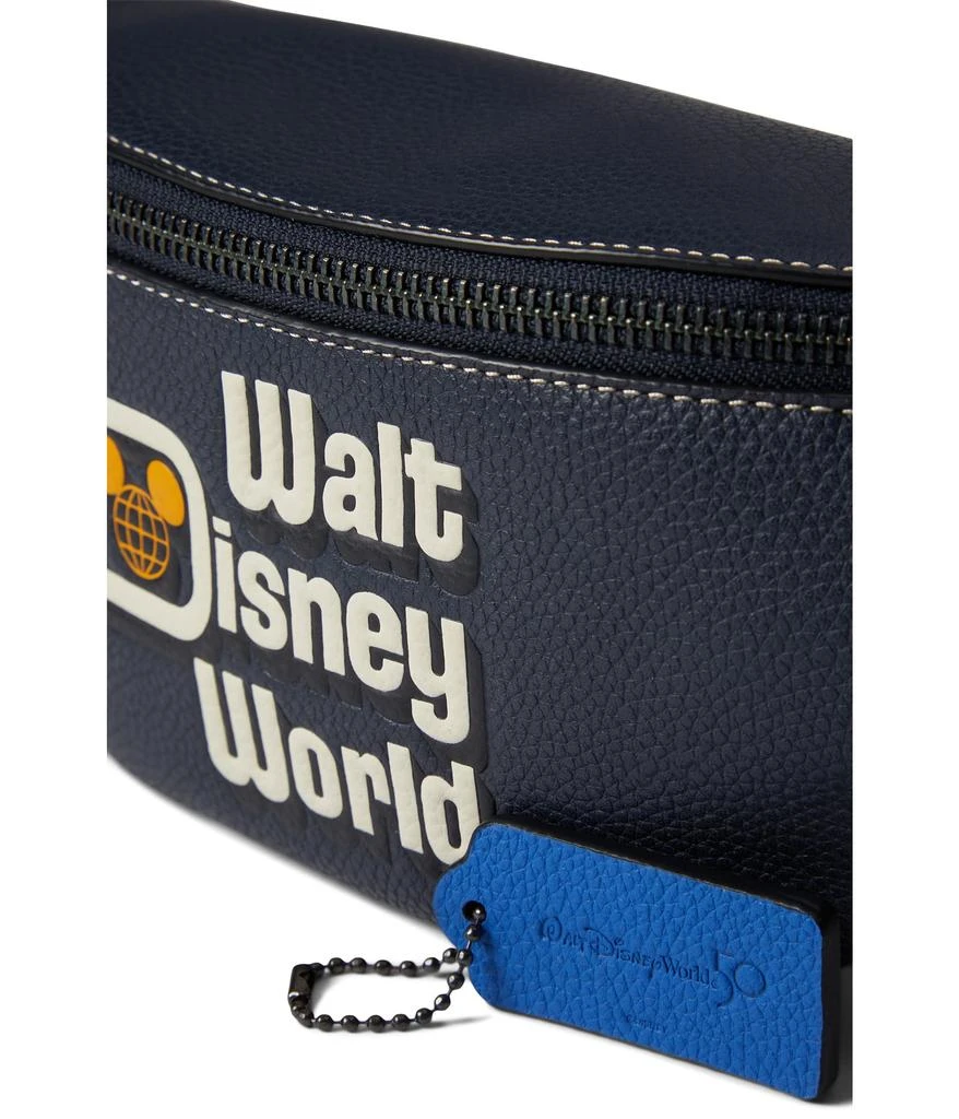 商品Coach|Disney Parks Walt Disney World Motif Charter Belt Bag 7 in Pebble Leather,价格¥977,第4张图片详细描述