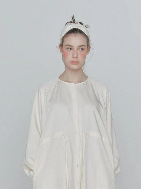 商品acrobat|Hair Band Bow - Cream,价格¥559,第4张图片详细描述