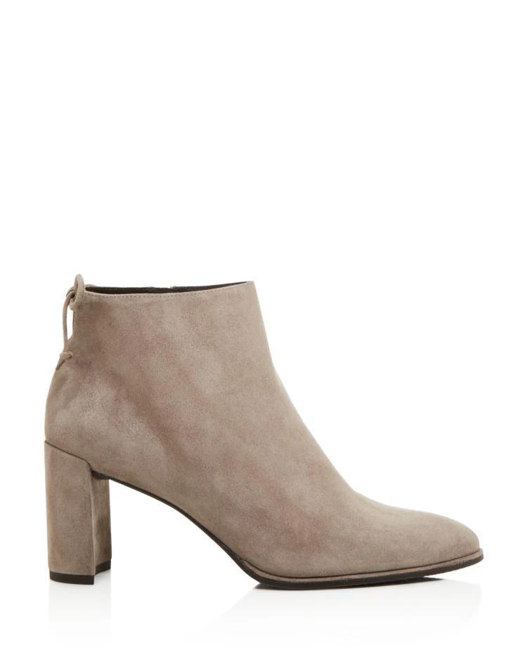 商品Stuart Weitzman|Lofty 麂皮尖头高跟踝靴,价格¥3961,第2张图片详细描述