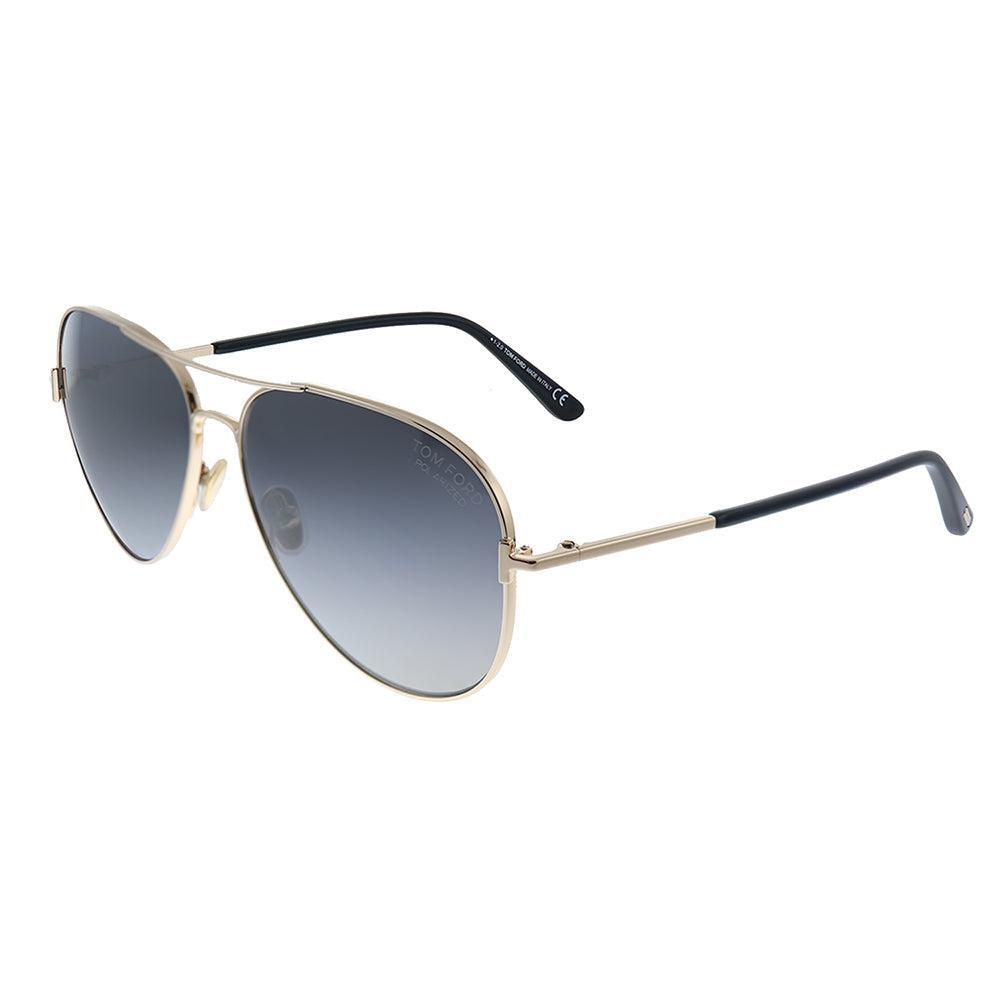 商品Tom Ford|Tom Ford Clark TF 823 28D 61mm Unisex Aviator Sunglasses,价格¥2004,第1张图片