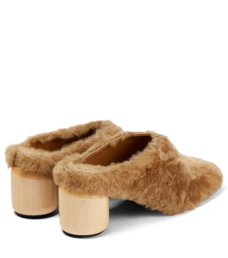 Shearling mules商品第3张图片规格展示