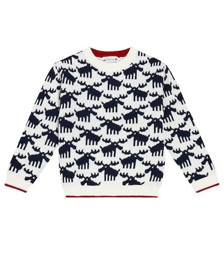 商品Bonpoint|Intarsia wool sweater,价格¥865,第1张图片详细描述