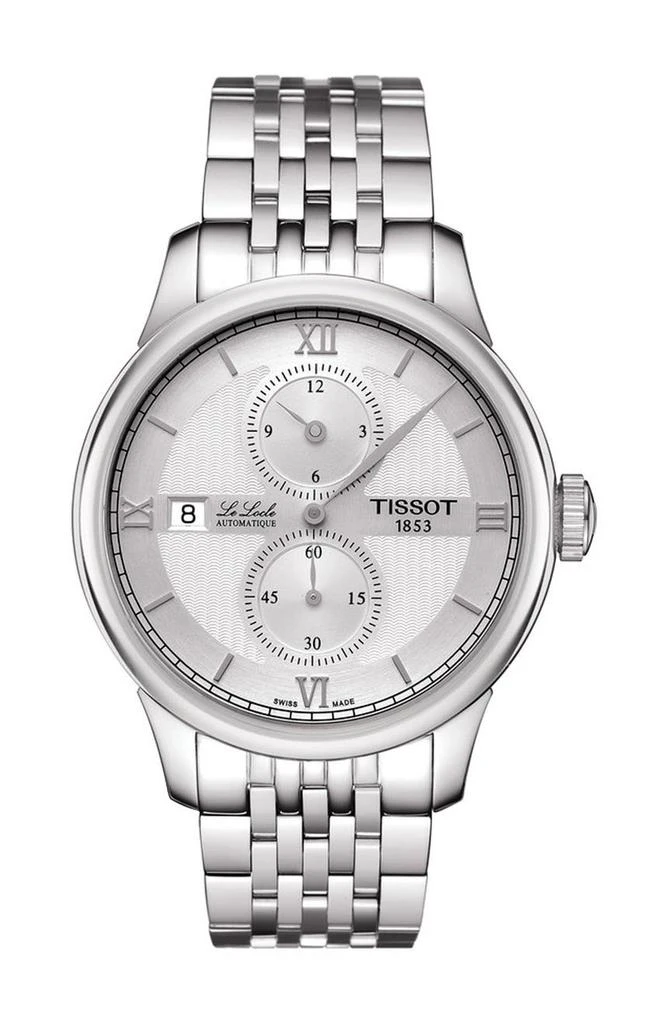 商品Tissot|天梭 男士力洛克系列瑞士自动机械表 39mm,价格¥3872,第1张图片