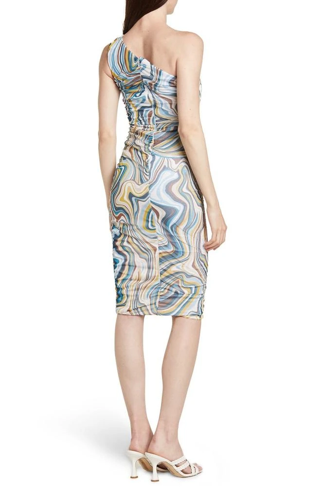 商品Love by Design|Vera Satin Bodycon Midi Dress,价格¥253,第2张图片详细描述