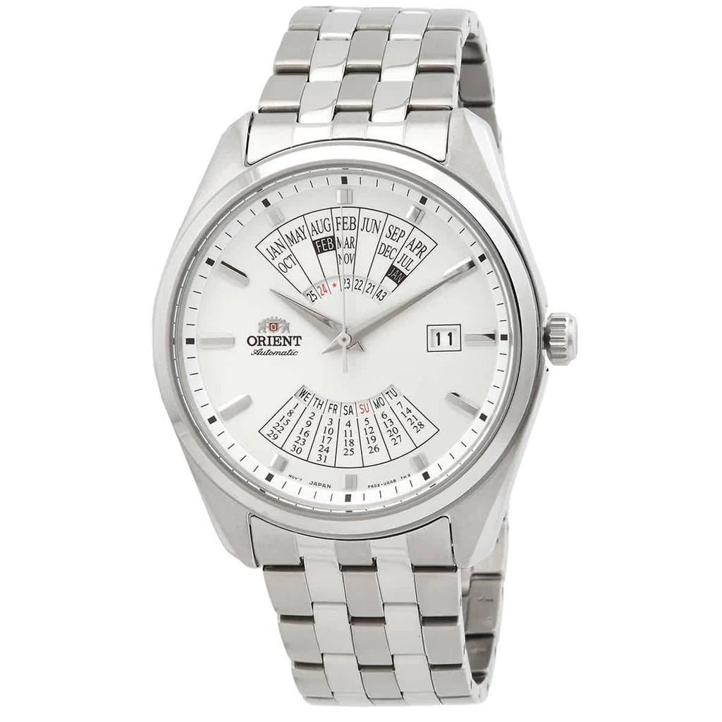 商品Orient Star|Multi Year White Dial Men's Watch RA-BA0004S10B,价格¥1313,第1张图片
