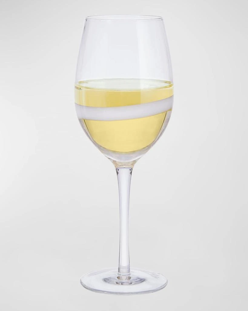 商品Fitz and Floyd|Organic Band White Wine Glasses - Set of 4,价格¥563,第2张图片详细描述