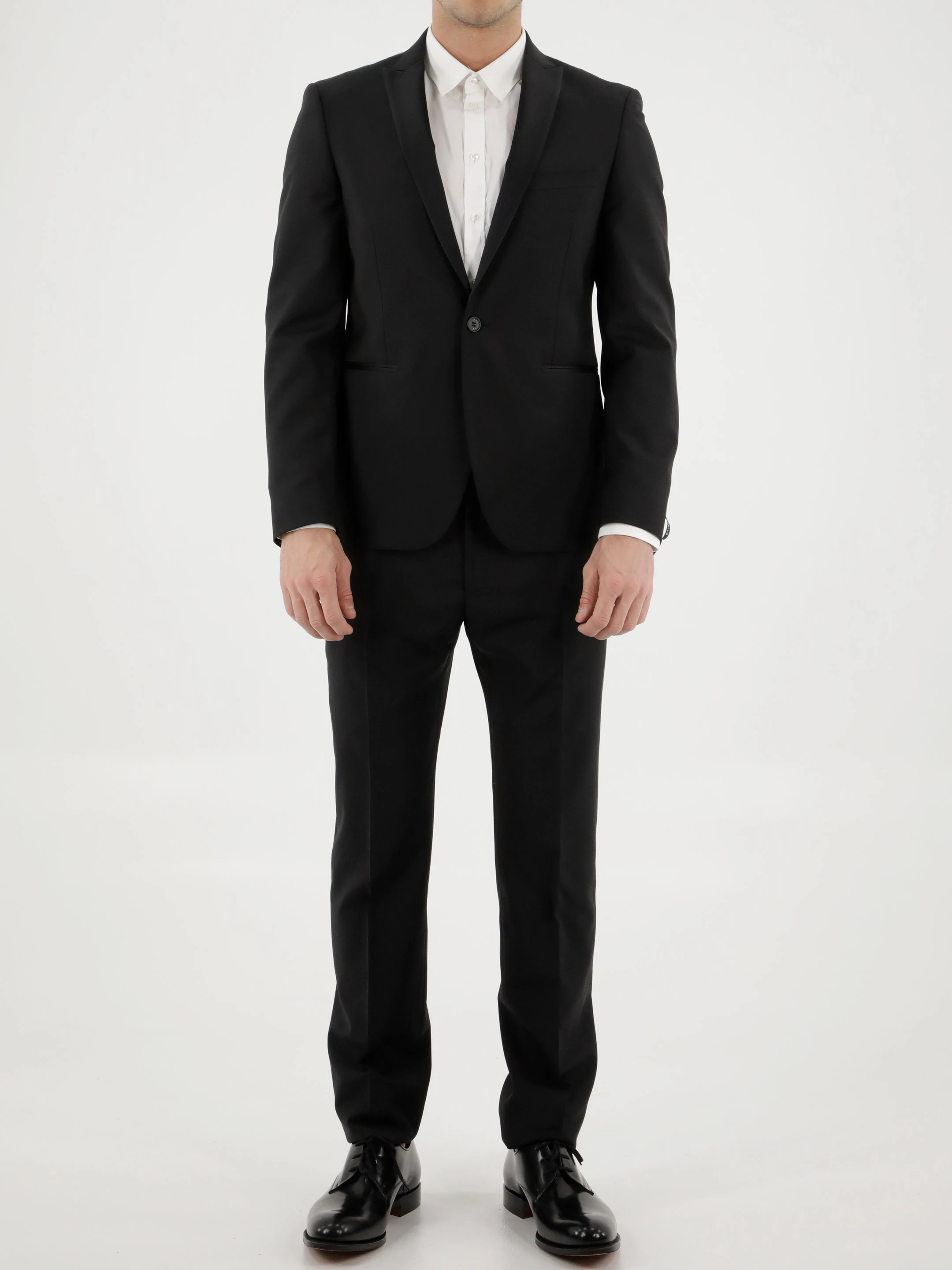 商品【商品预售7天】 TONELLO|TONELLO 男士西服套装 01AI203K3209U990 黑色,价格¥3826,第1张图片