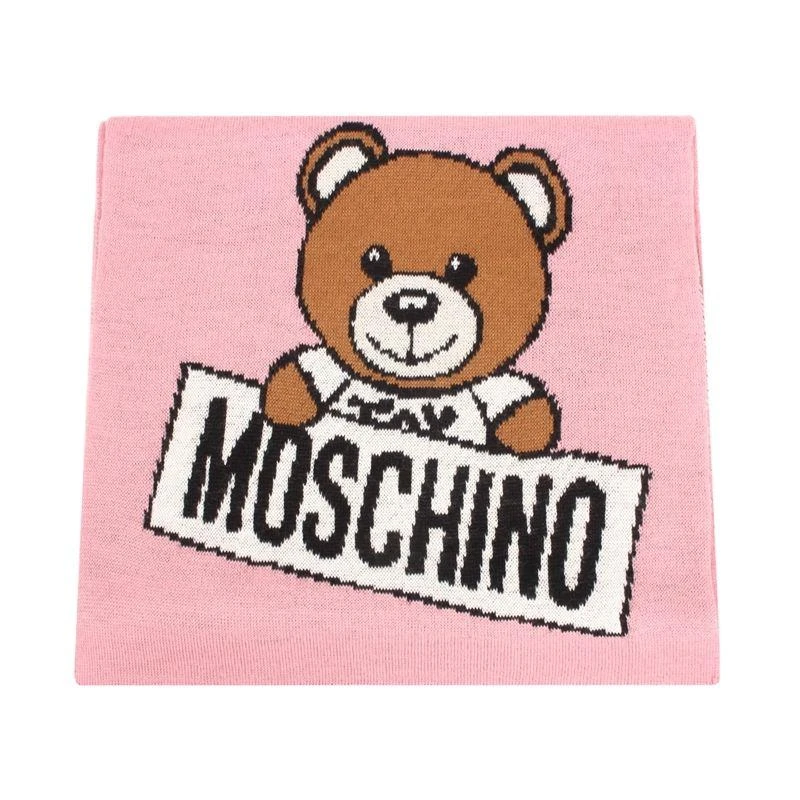 商品Moschino|香港直邮moschino莫斯奇诺字母泰迪熊围巾215081416潮流时尚日常,价格¥904,第3张图片详细描述