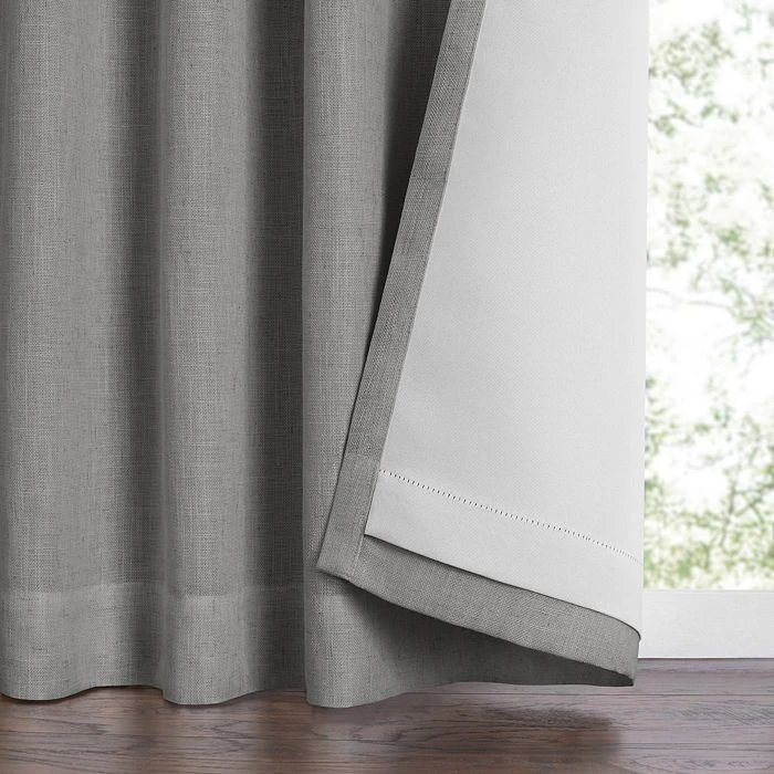 商品Elrene Home Fashions|Harrow Solid Texture Blackout Window Curtain Panel, 52" x 84",价格¥267,第3张图片详细描述