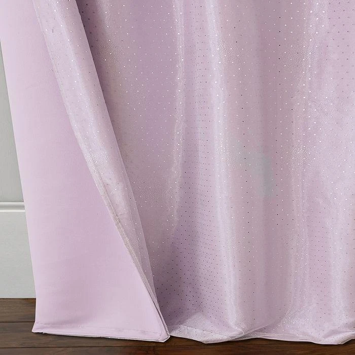 商品Elrene Home Fashions|Aurora Kids Room Darkening Layered Sheer Curtain Panel, 52" x 84",价格¥323,第4张图片详细描述