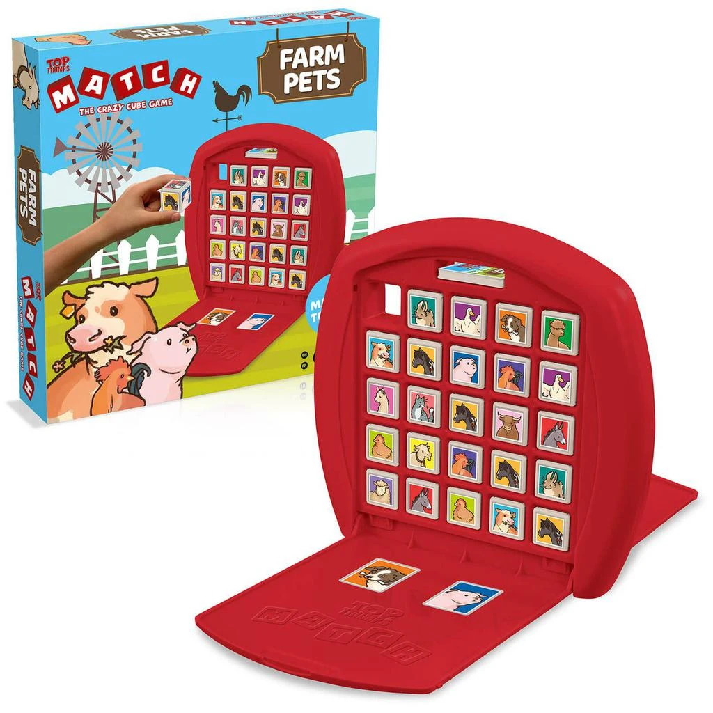 商品The Hut|Farm Pets Top Trumps Match Board Game,价格¥176,第2张图片详细描述