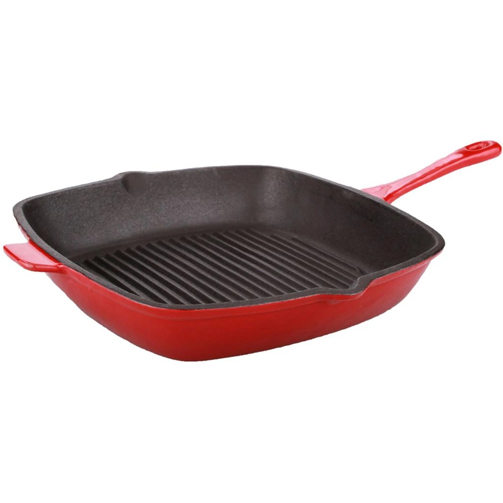 商品BergHOFF|Neo 11Inch Cast Iron Square Grill Pan,价格¥756,第1张图片