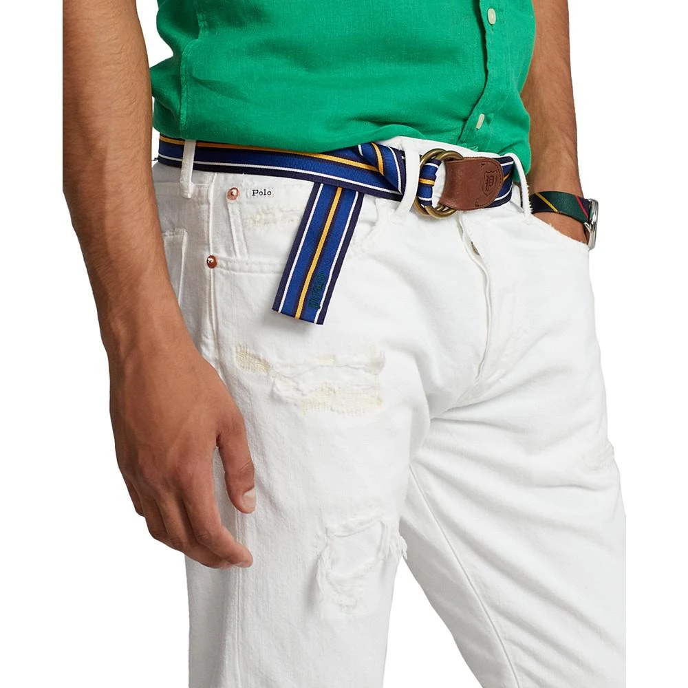 商品Ralph Lauren|Men's Sullivan Slim Distressed Jeans,价格¥481,第3张图片详细描述