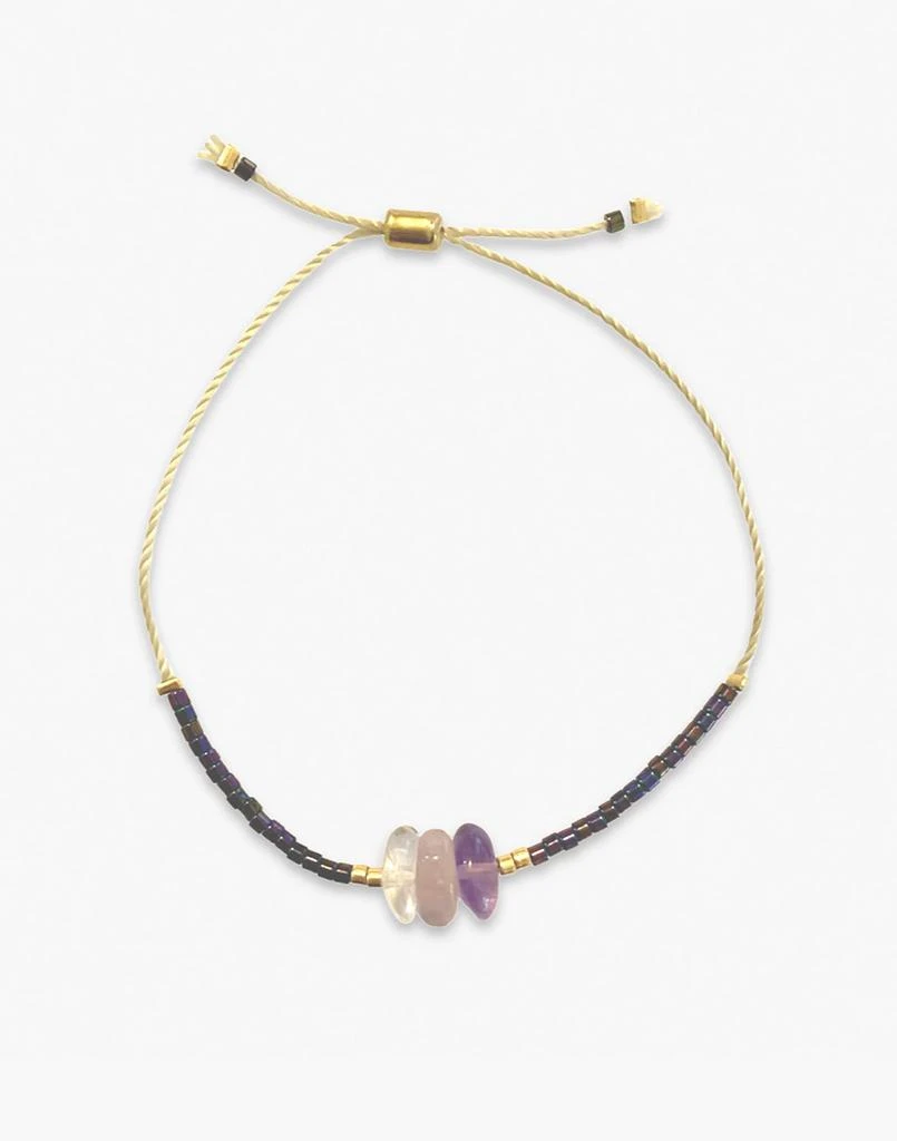 商品Madewell|Cast of Stones LOVE & HAPPINESS BRACELET,价格¥189,第2张图片详细描述