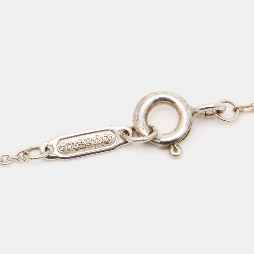 Tiffany & Co. 1837 Interlocking Circles Rubedo Sterling Silver Pendant Necklace商品第6张图片规格展示