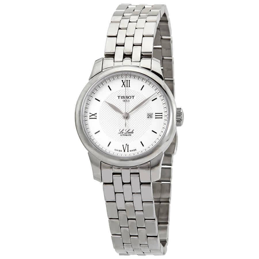 商品Tissot|Tissot Le Locle Automatic Silver Dial Ladies Watch T006.207.11.038.00,价格¥2955,第1张图片