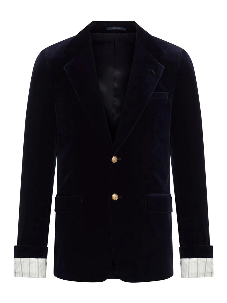 商品Gucci|ELEGANT JACKET IN STRETCH COTTON VELVET,价格¥22163,第1张图片