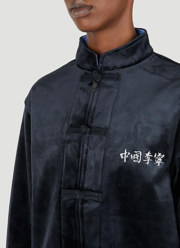 商品Li-Ning|Velvet Tang Jacket in Black,价格¥692,第7张图片详细描述