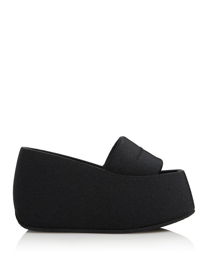 商品Alexander Wang|Women's Taji Platform Slide Sandals,价格¥2202,第4张图片详细描述